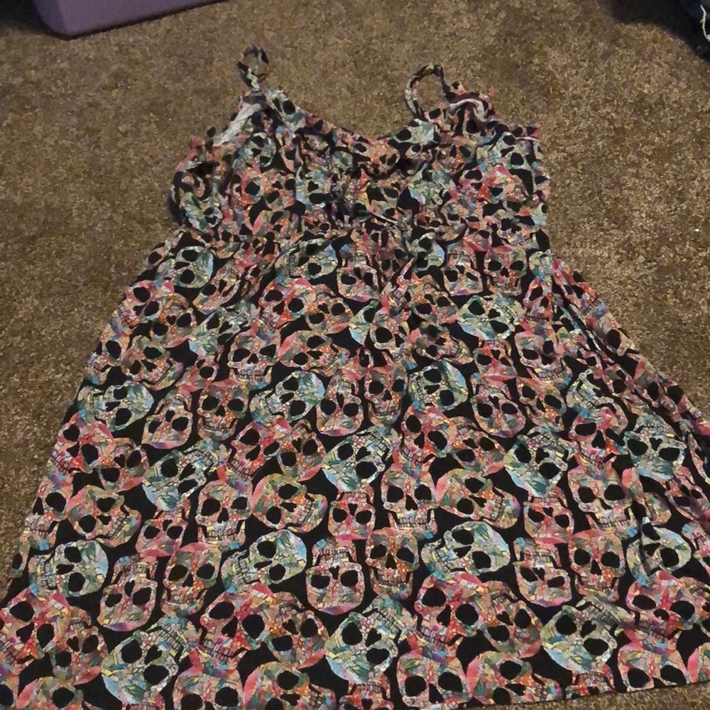 Torrid sugar skull dress size 3 3x 22 24